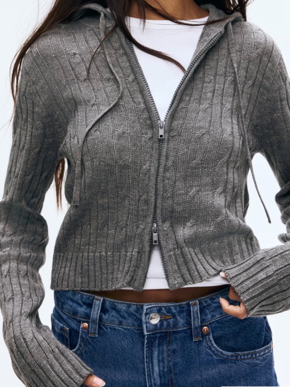 H&M Cardigan with Zipper